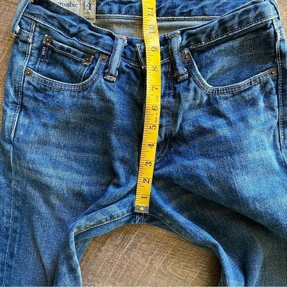 Abercrombie & Fitch Horton Jeans Classic Straight Junior 14 Slim - Picture 6 of 13